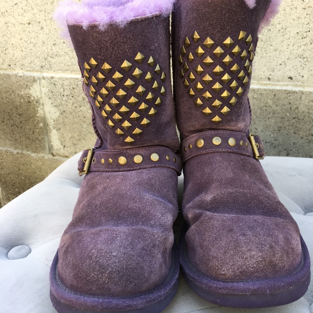 Adrianna Studded Girls Uggs size 5